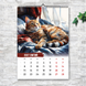 Календарь с котами А3 перекидной 2027 &mdash; 13 листов, акварель 250131 фото 3