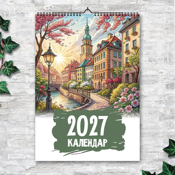 Календарь A3 перекидной настенный Скетчи 13 листов 269011 фото