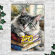 Календар настінний перекидний А3 &laquo;Коти і книги. Дванадцять причин залишитися вдома&raquo; 2027, 13 аркушів, вертикальний 270214 фото 1
