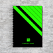 Друк блокнотів А4 на пружині на замовлення від 10 шт. блок 1+1 custom_notebook_А4 фото 2