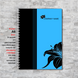Друк блокнотів А6 на пружині на замовлення від 10 шт. блок 1+1 custom_notebook_А6_4+4 фото 1