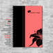 Друк блокнотів А6 на пружині на замовлення від 10 шт. блок 4+4 custom_notebook_А6_4+4 фото 1