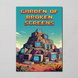 Постер GARDEN OF BROKEN SCREENS інтер'єрний А4 900325 фото 1