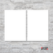 Блокнот А5 на пружині з зображенням капібар, 50 чистих аркушів, папір 80 г/м&sup2; notebookA5capybara10_s фото 2
