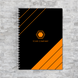 Изготовление блокнотов А5 на пружине под заказ от 10 шт. блок 4+4 custom_notebook_А5_4+4 фото 2