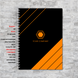 Изготовление блокнотов А5 на пружине под заказ от 10 шт. блок 4+4 custom_notebook_А5_4+4 фото 1