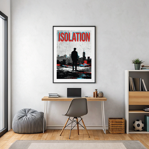 Постер інтер'єрний ISOLATION А4 900330 фото